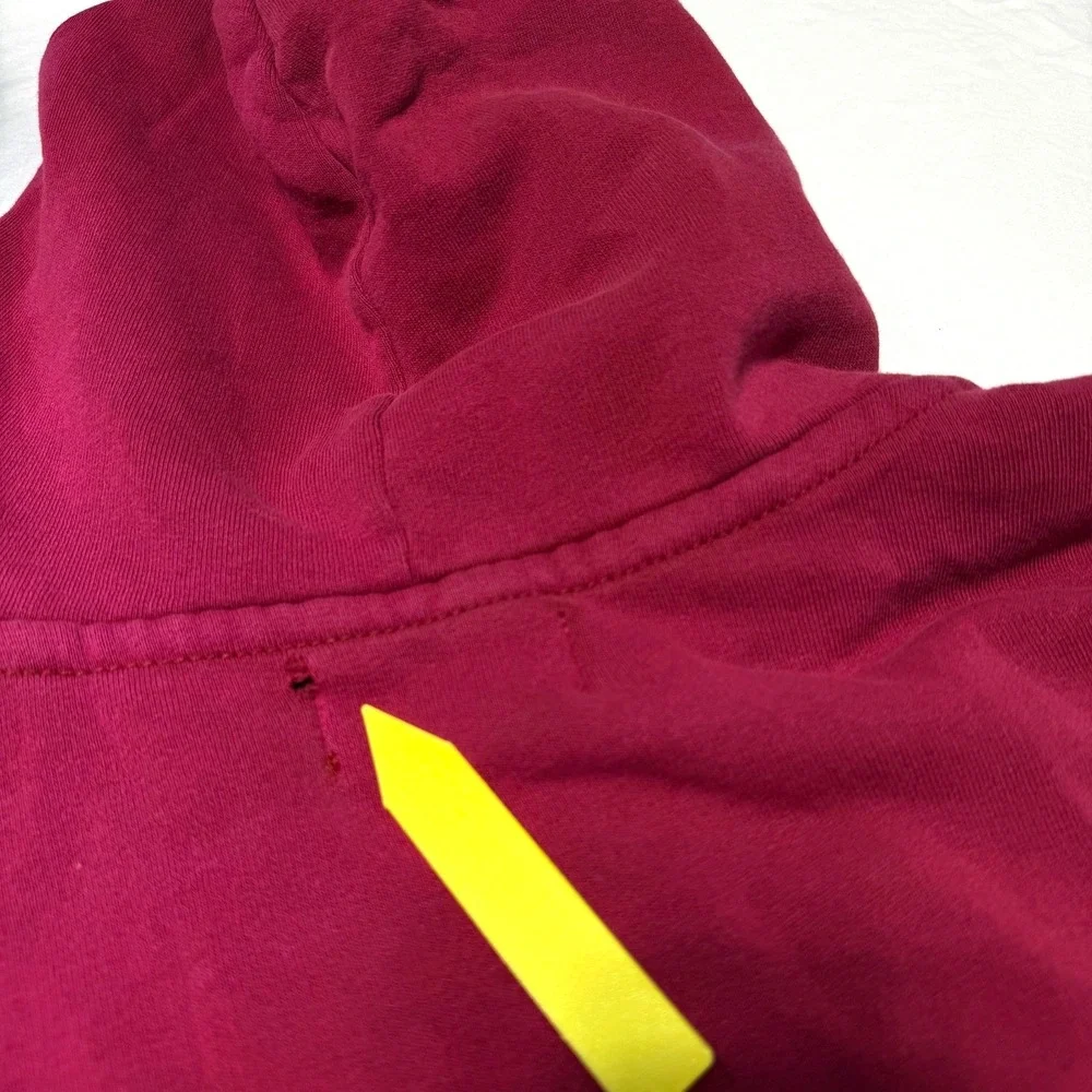 Polo Ralph Lauren Full Zip‎ Hoodie Mens XLT Tall Red Cotton Blend Pony Logo